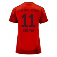 Camisa de Futebol Bayern Munich Kingsley Coman #11 Equipamento Principal Mulheres 2024-25 Manga Curta